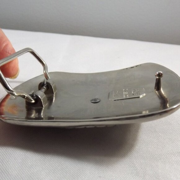 Bald Eagle Vintage Belt Buckle, A132 Classico Italia - Picture 6 of 8